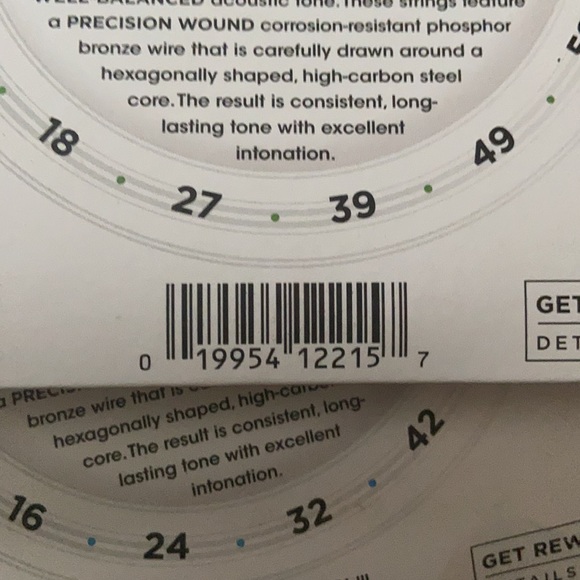 D’Addario phosphor bronze auoustic guitar strings (2) - Picture 4 of 5